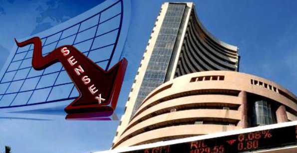 Sensex down by 141 points