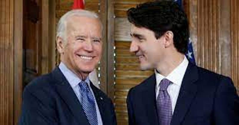 Trudeau Says Discussed With Biden Fate of US-Canadian Oil Pipeline Slated for Closure