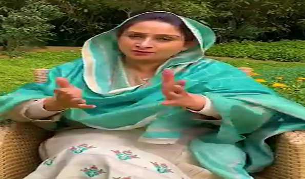 Harsimrat Kaur urges MHA to reconsider decision denying permission to Sikh Jatha to visit Pak