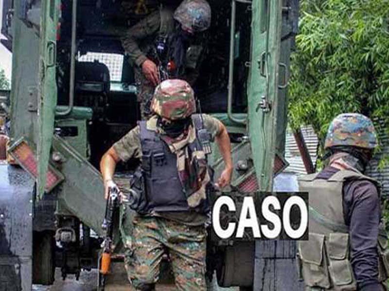 CASO by security forces underway in south Kashmir