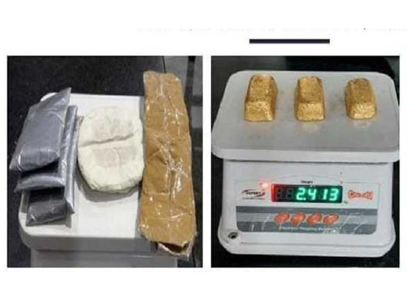 MIA Custom Officials seize 2.41 kg of gold worth Rs 1.10 crore