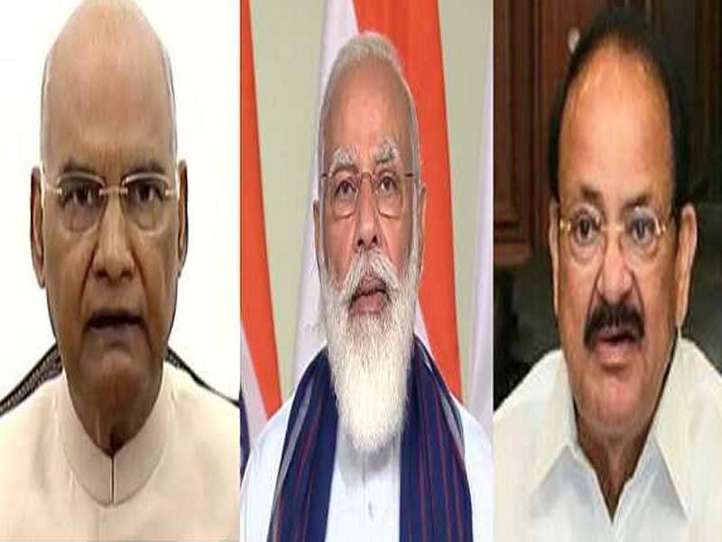 Prez, VP, PM greet people on Rajasthan day