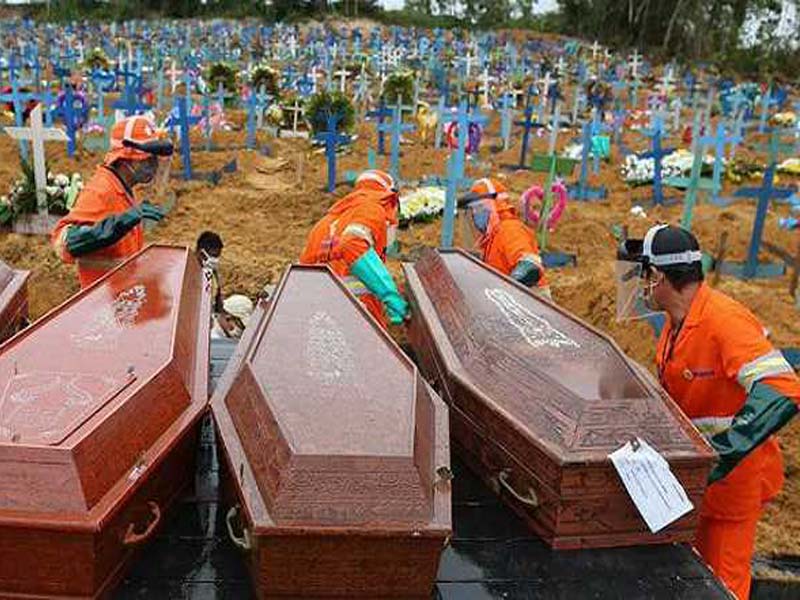 Brazil records more than 2,000 new COVID deaths as daily deaths reaches new level