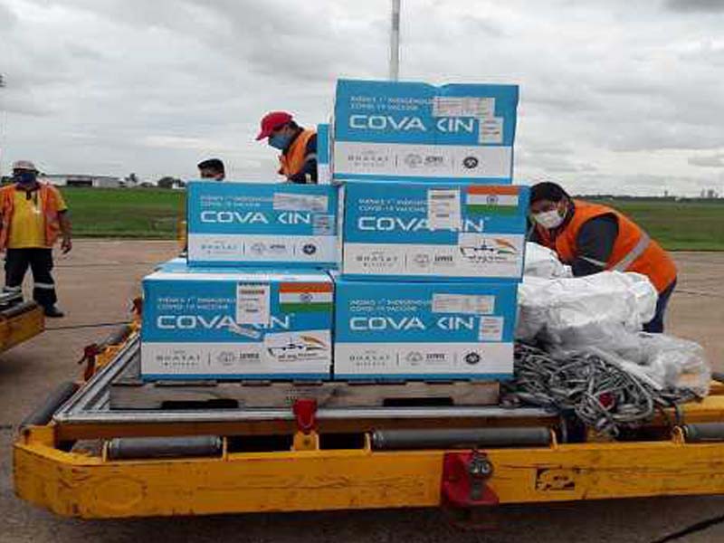 Paraguay receives 100,000 doses of India’s Covaxin