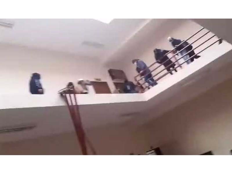 Five students killed after railing collapses at Bolivian university