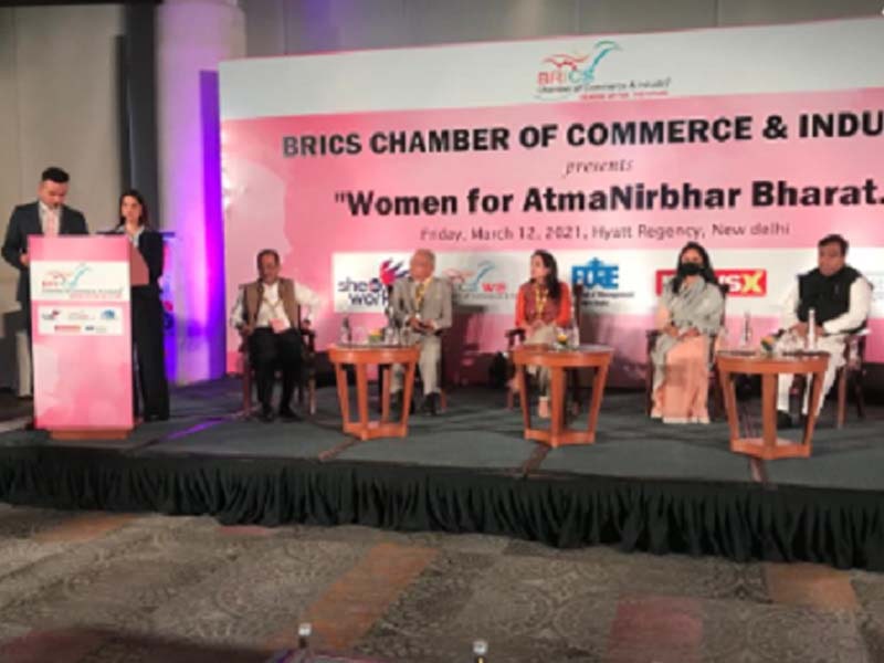 BRICS CCI hosts ‘Women for AtmaNirbhar Bharat’ programme