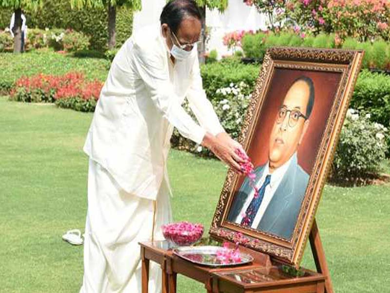 Vice-Prez remembers Ambedkar on 130th birth anniversary