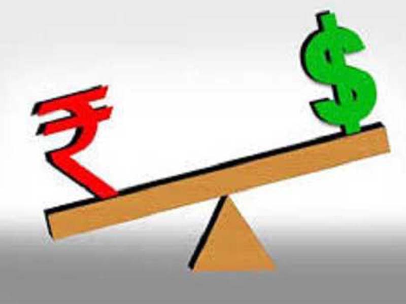 Rupee down by 21 paise against USD