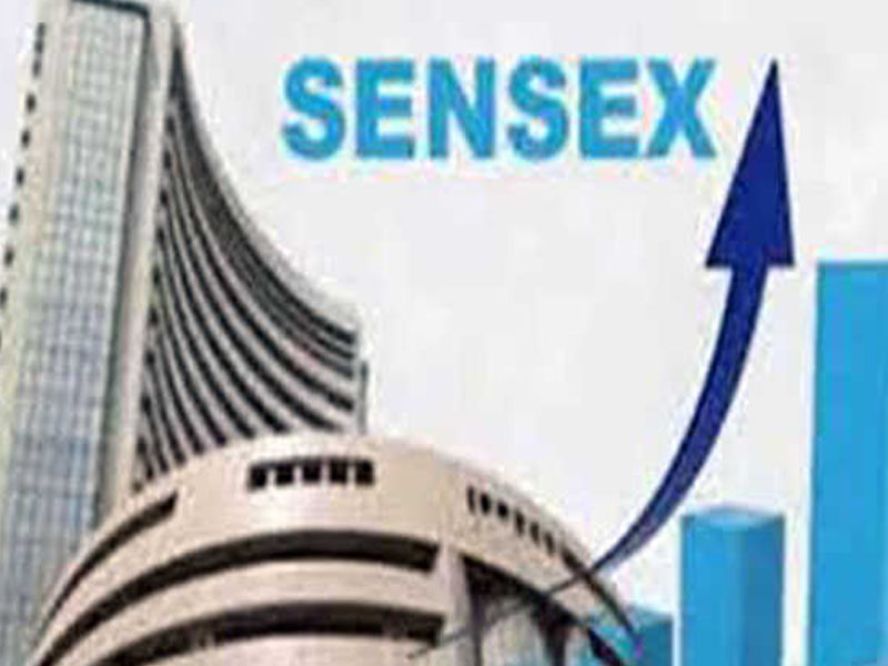 Sensex jumps over by 300 pts