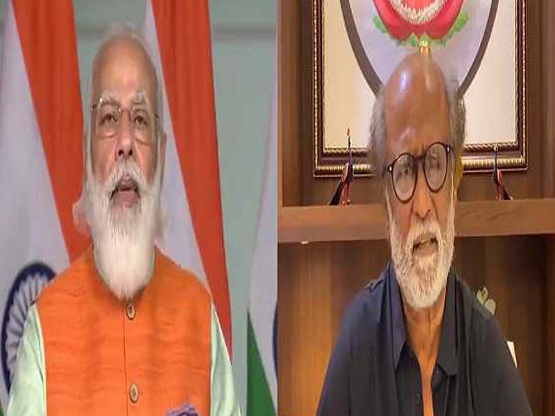 PM congratulates Rajinikanth for winning Dadasaheb Phalke Award