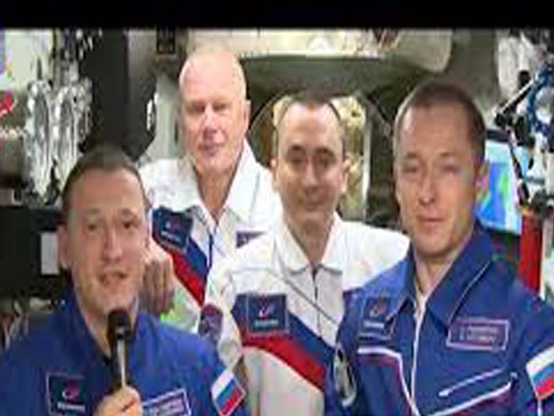 Russian ISS crew offers congratulations on 60th anniversary of first manned spaceflight