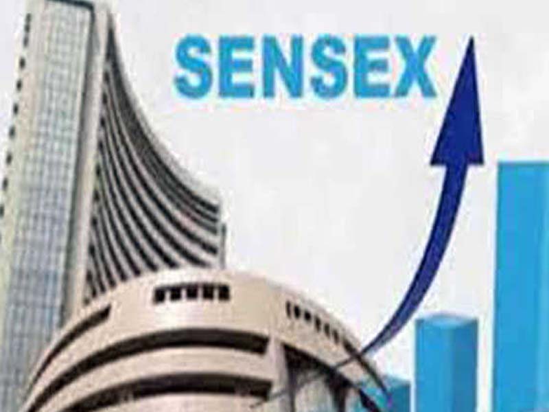 Sensex up by 400 points