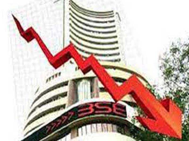 Sensex down by 200 points
