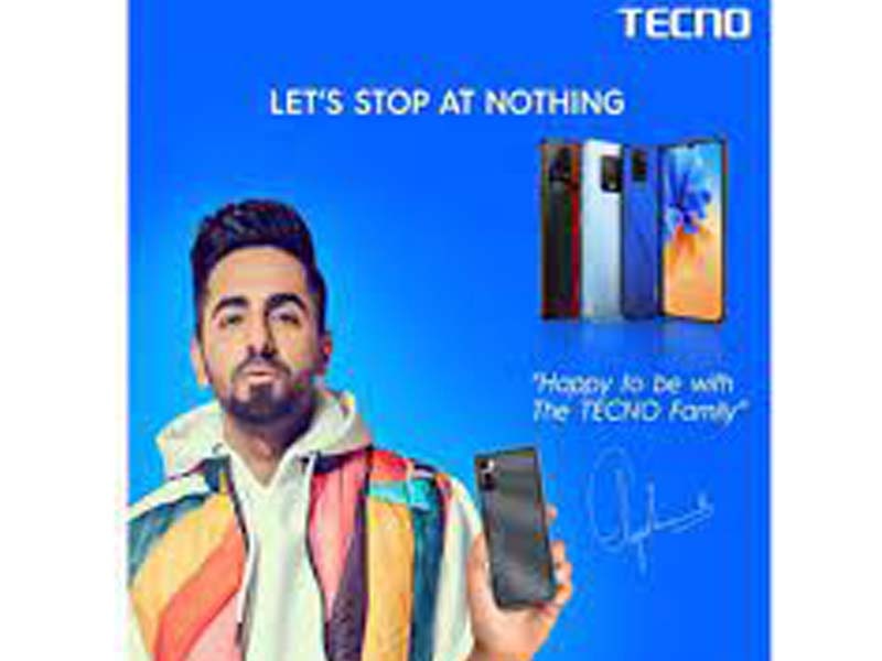 TECNO ropes in Bollywood Superstar Ayushmann Khurrana as its Indian brand ambassador for 2021