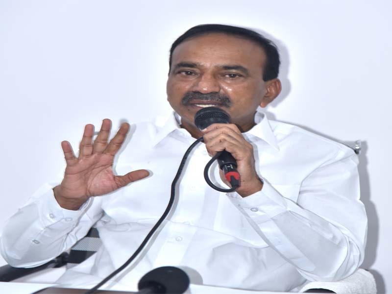 Eatela Rajender Press Meet At BRK Bhavan