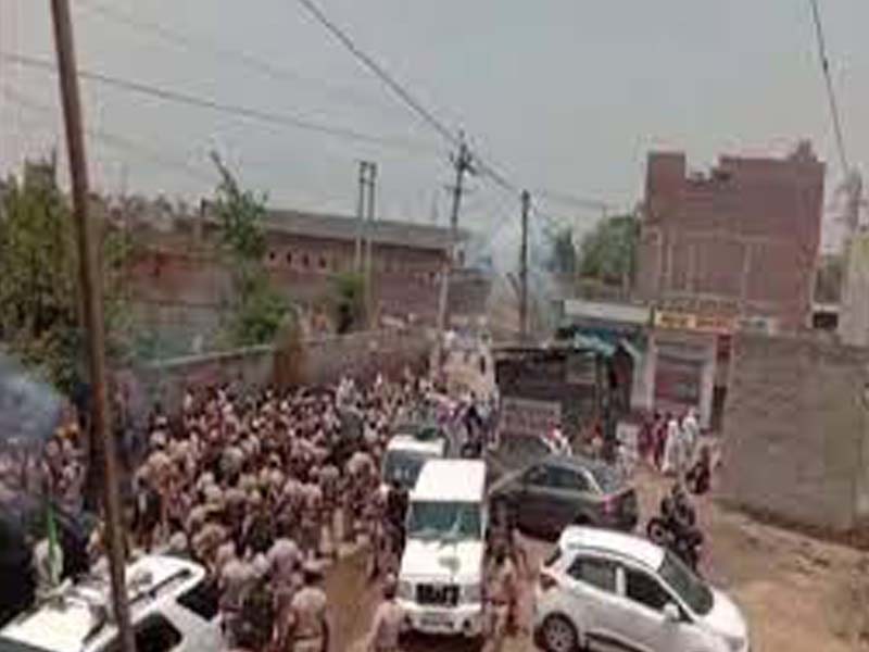 20 police personnel injured, DSP Abhimanyu Lohan in attacked