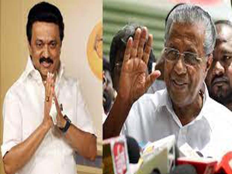 Stalin congratulates Pinarayi  Vijayan