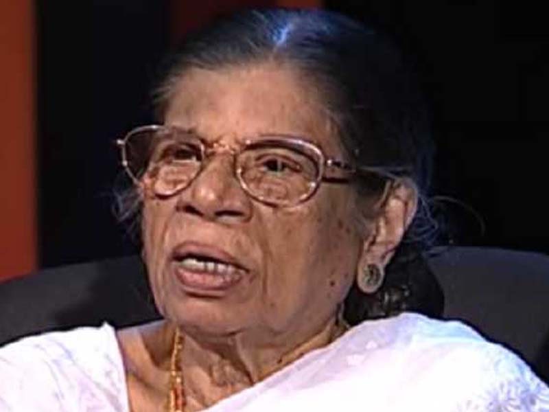 Kerala’s tallest woman politician Gouri Amma passes away