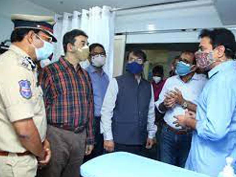 Telangana Minister inaugurates Project Ashrya, 100 bedded Covid care centre