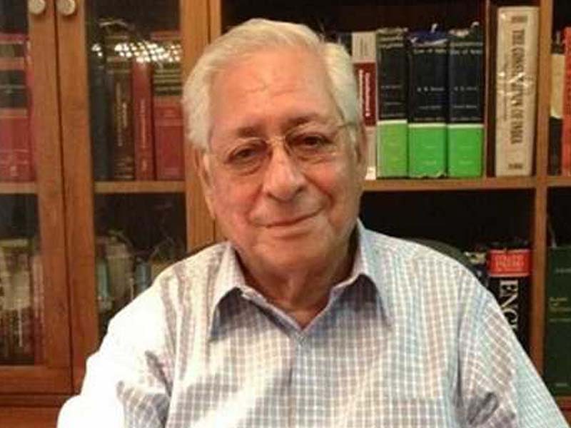 Former Attorney General Soli Sorabjee dead at 91