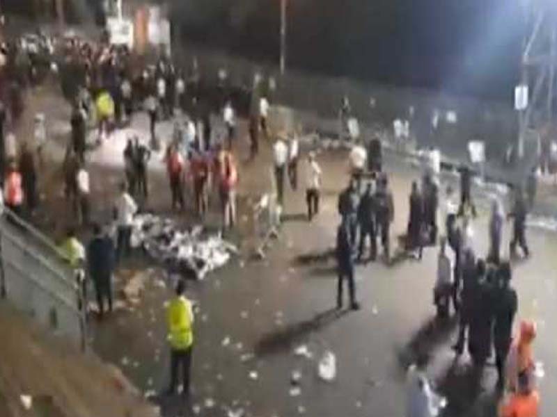 Forty-four killed, 103 injured in stampede at Israeli religious festival