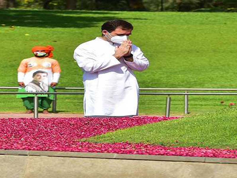 Rahul remembers Nehru on his 57th death anniversary