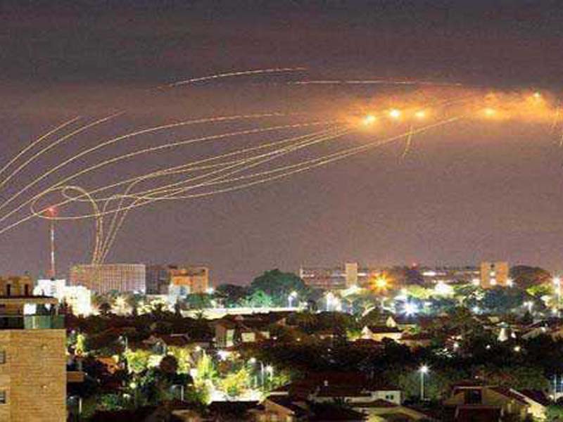 Total 2,900 rockets fired from Gaza Strip till now