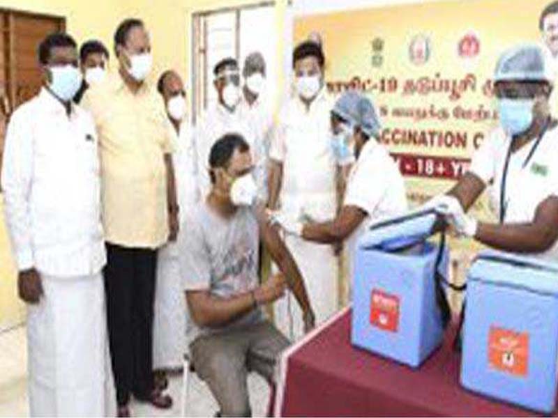 Stalin launches COVID vaccination drive for auto industry workers at Diamler plant