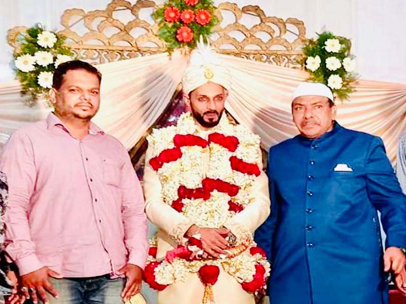 Mr Miraj Mohammed Khan, (Doordarshan New Delhi) perform his daughter’s marriage in City today