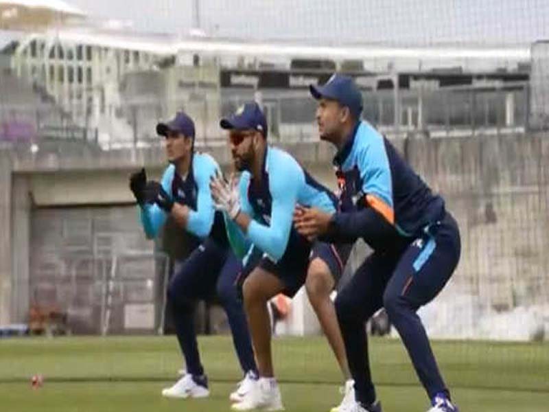 WTC final: Indian team undergoes first group training session in UK