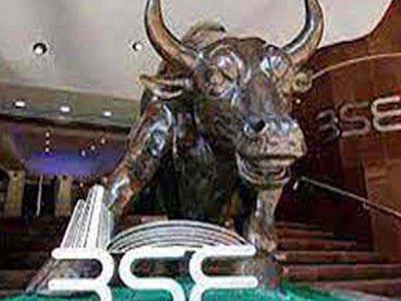 Sensex up by 100 pts