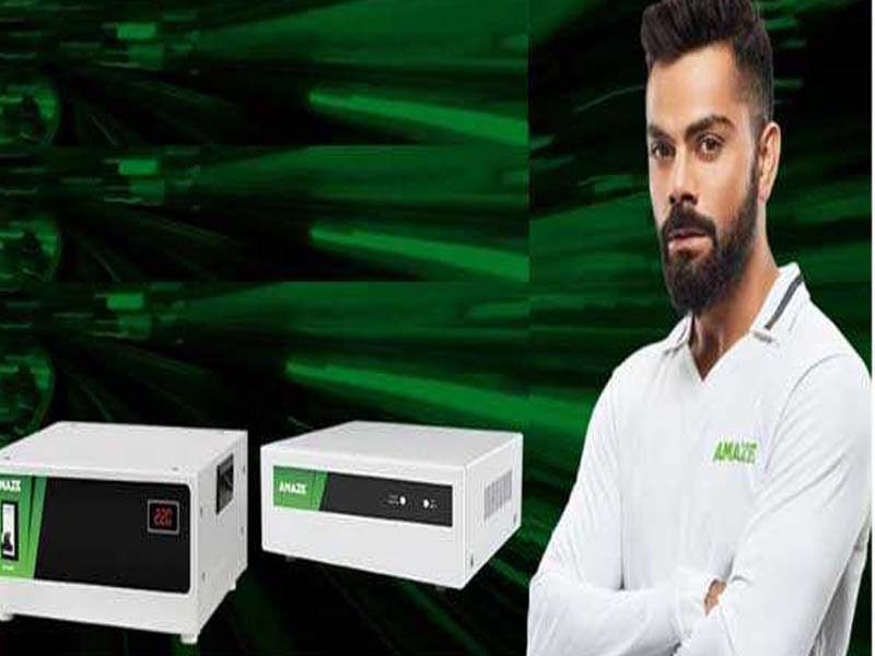 Amaze Inverters & Batteries extends Endorsement Deal with Cricket Superstar Virat Kohli for another 3 years