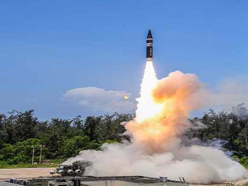 India successfully test fires Agni P Ballistic Missile