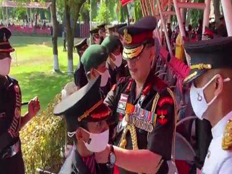 Pulwama Martyr’s wife inducted into Army at an impressive PoP at OTA