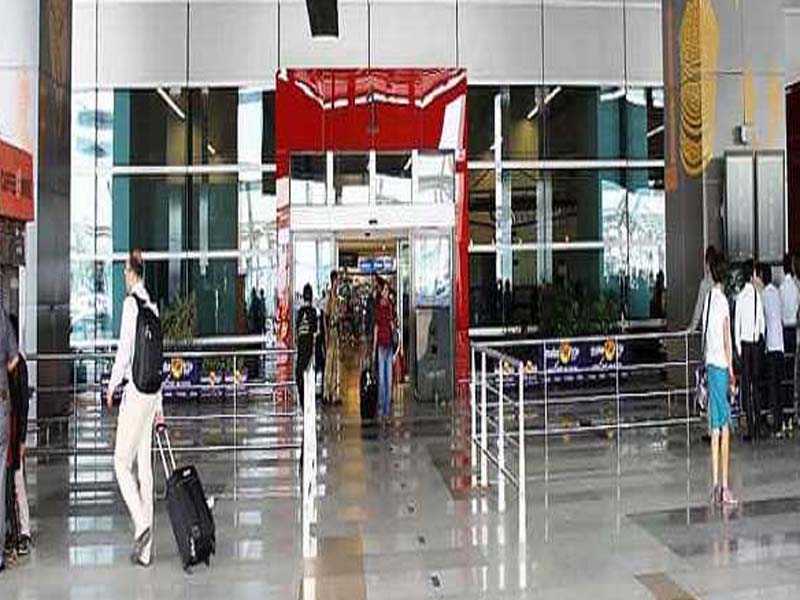 After more than a month number of air passengers cross one lakh