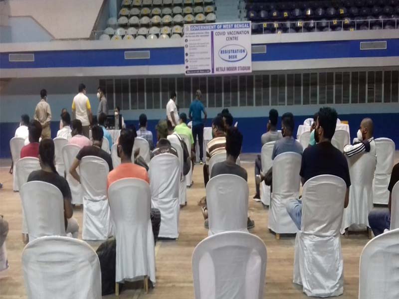 Netaji Indoor Stadium turned into vaccination centre for footballers, referees in WB