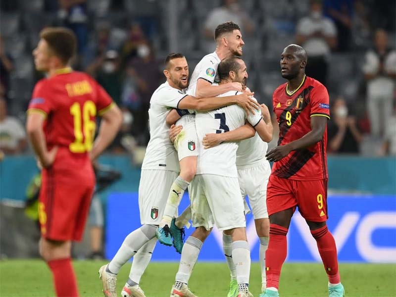 Italy beats Belgium 2-1, will face Spain in UEFA EURO 2020 semifinals
