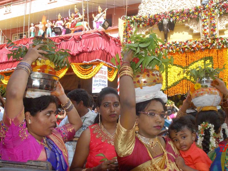 The annual Ashada Bonalu festival begins on Sunday