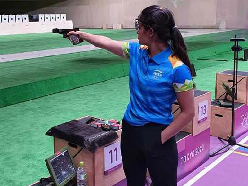 Tokyo Olympics: Shooter Manu Bhaker finishes 5th in 25m pistol qualification, Rahi Sarnobat struggles