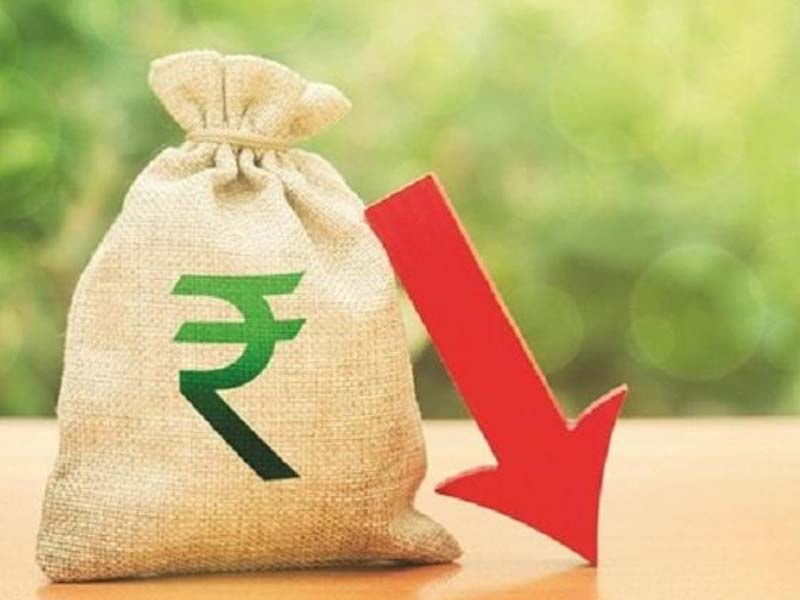 Rupee down  by 9 paise against USD