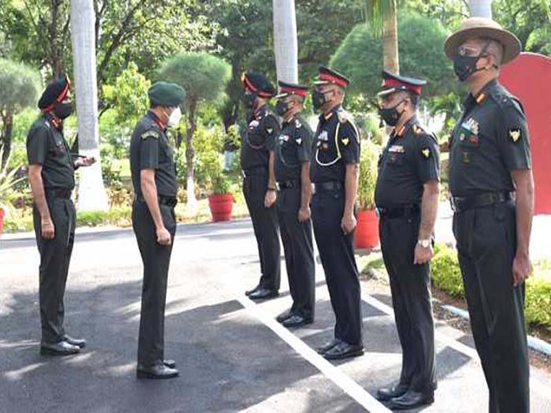 GOC Sudarshan Chakra Corps visits Secunderabad Military Station