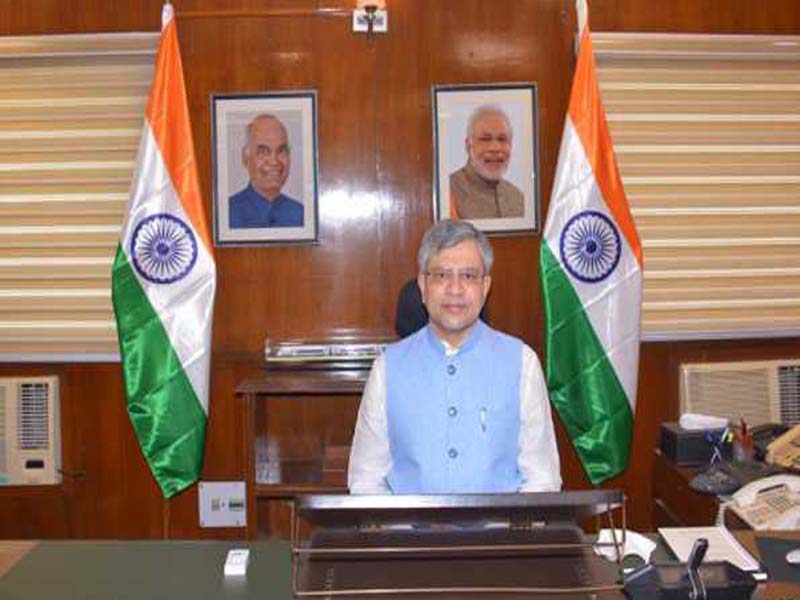 Ashwini Vaishnaw takes charge of the Railway Ministry