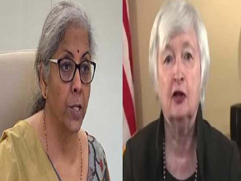 FM Nirmala Sitharaman, US Treasury Secretary Yellen discuss global minimum tax
