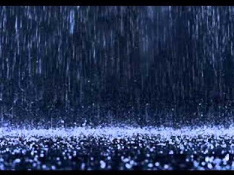Rain all over