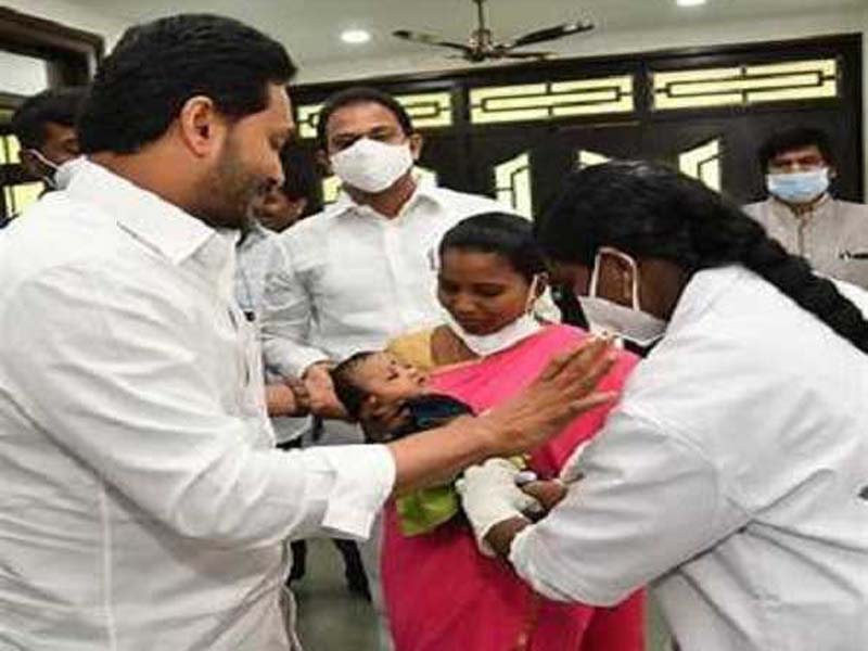 AP CM launches Pneumococcal Conjugate Vaccine drive