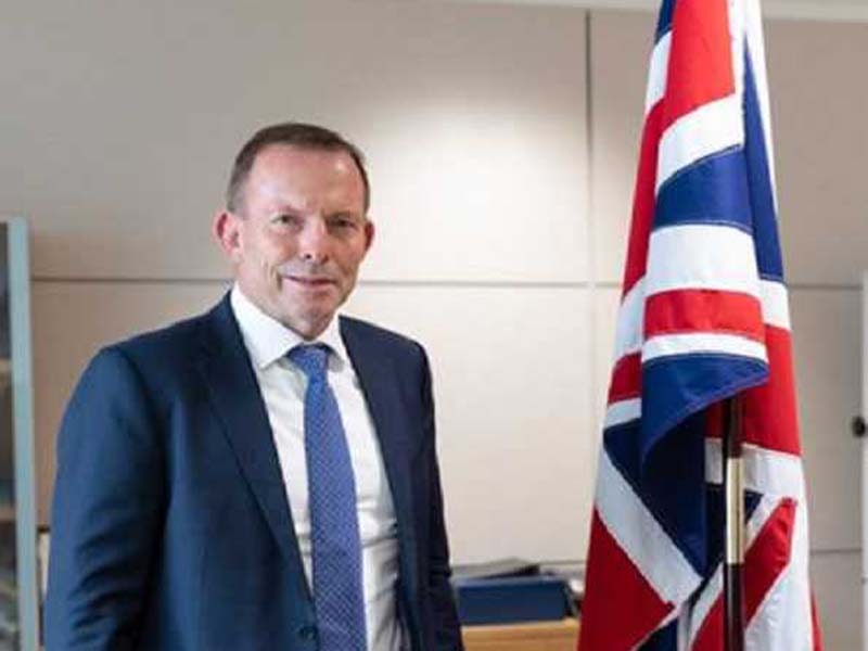 Ex-Australian PM Tony Abbott to visit India to discuss trade and economic issues