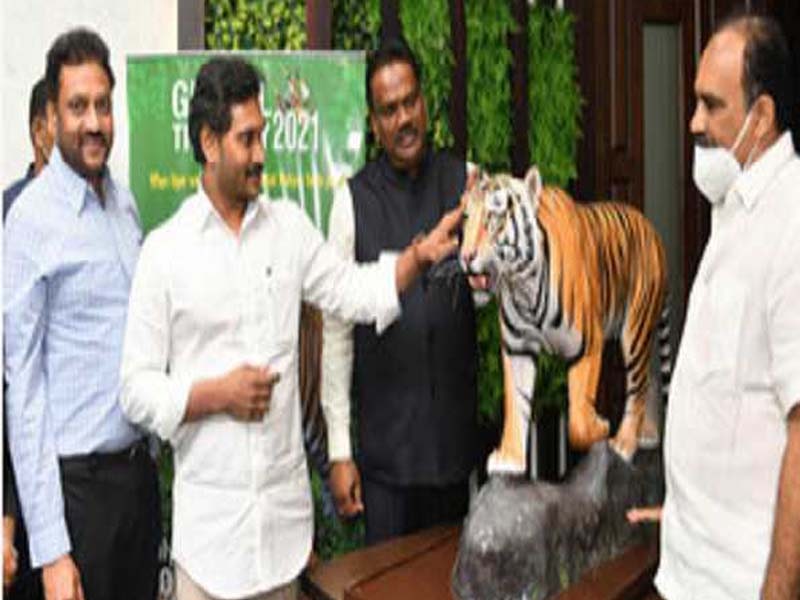 AP CM directs officials to continue efforts to protect tigers