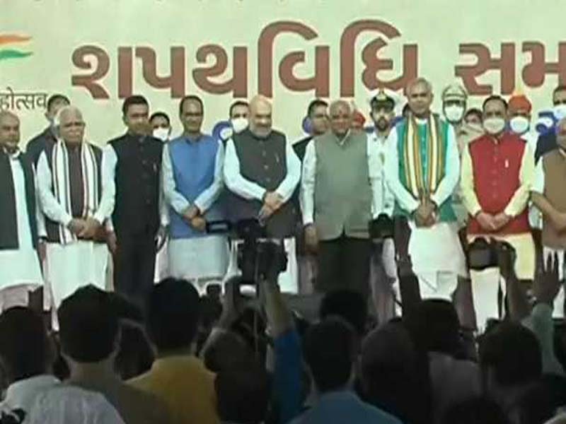 Bhupendra Patel takes oath as Gujarat CM