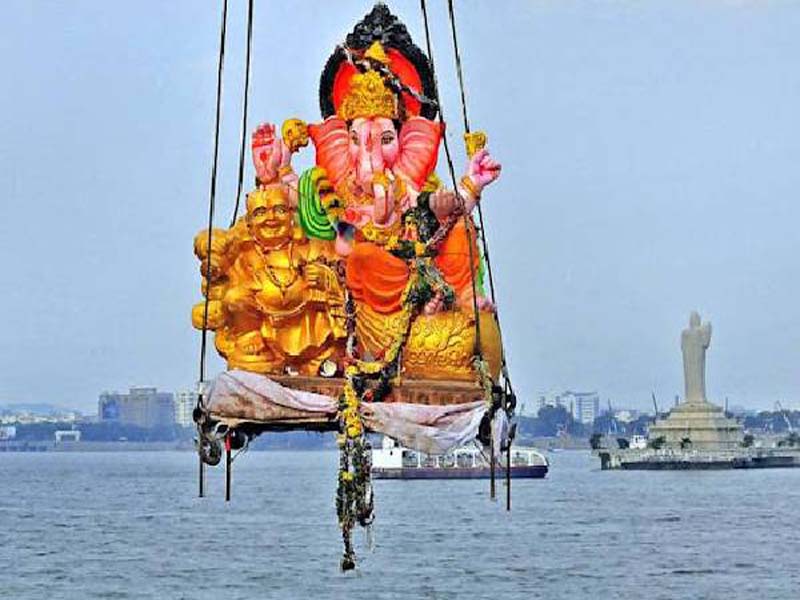 SC permits immersion of PoP Ganesh idols in Hussainsagar lake in Hyderabad