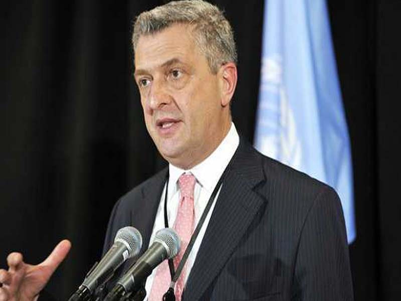 UN High Commissioner for Refugees arrives in Kabul to assess humanitarian needs
